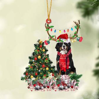 Bernese Mountain Dog 1-Christmas Tree Gift Hanging Ornament - Thegiftio UK