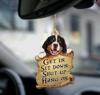 Bernese Mountain Dog get in dog moms two sided ornament - Thegiftio UK