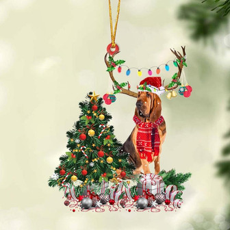 Bloodhound-Christmas Tree Gift Hanging Ornament - Thegiftio UK