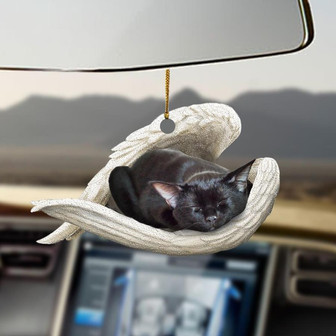 Bombay cat sleeping angel Bombay cat lover ornament - Thegiftio
