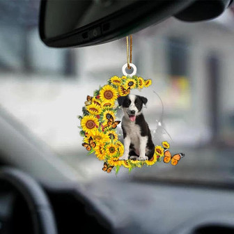 Border Collie-Be kind-Two Sided Ornament - Thegiftio UK