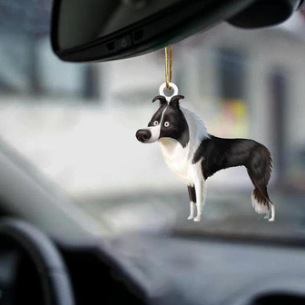 Border Collie-Look at me-two sided ornament - Thegiftio UK