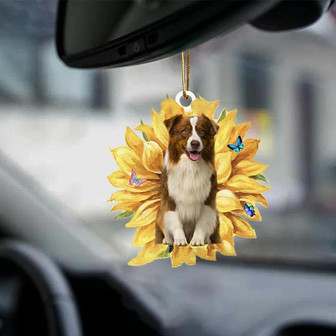 Border Collie-The Sunshine-Two Sided Ornament - Thegiftio UK
