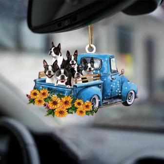 Boston Terrier -Take The Trip Classic- Two Sided Ornament - Thegiftio UK