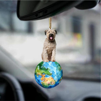 Bouvier Des Flandres-Around My Dog-Two Sided Ornament - Thegiftio UK