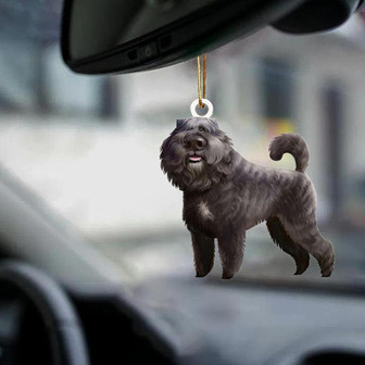 Bouvier des Flandres-Look at me-two sided ornament - Thegiftio UK