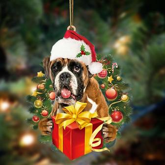 Boxer-Dogs give gifts Hanging Ornament - Thegiftio UK