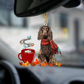 Boykin Spaniel-Fall Chocolate-Two Sided Ornament - Thegiftio UK