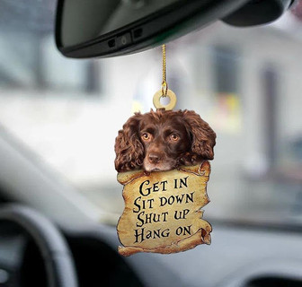 Boykin Spaniel get in two sided ornament - Thegiftio UK