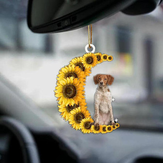 Brittany-Sunflower Be Kind Car Ornament - Thegiftio UK