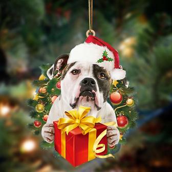 Bulldog-Dogs give gifts Hanging Ornament - Thegiftio UK