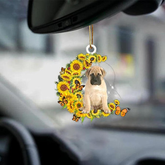 Bullmastiff-Be kind-Two Sided Ornament - Thegiftio UK