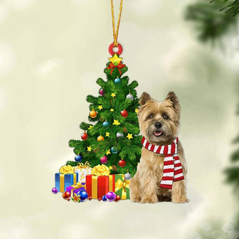 Cairn Terrier 1-Christmas Star Hanging Ornament - Thegiftio UK