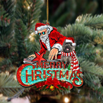 Cairn Terrier 2-Christmas Rock Two Sided Ornament - Thegiftio UK