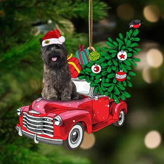 Cairn Terrier 2-Pine Truck Hanging Ornament - Thegiftio UK