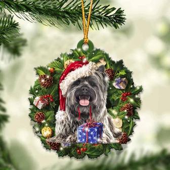 Cairn Terrier and Christmas gift for her gift for him gift for Cairn Terrier lover ornament - Thegiftio UK