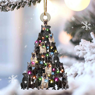 Cane Corso lovely tree gift for cane corso lover gift for dog lover ornament - Thegiftio UK