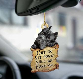 Cane Corso get in two sided ornament - Thegiftio UK