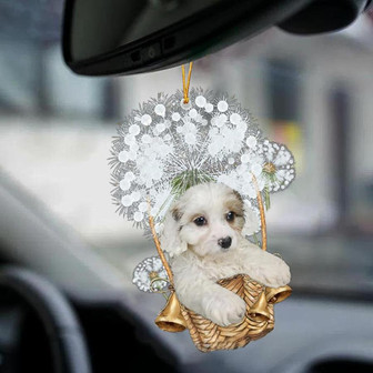 Cavachon-Dandelion-Two Sided Ornament - Thegiftio UK