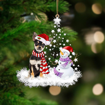 Chihuahua-Star Tree Hanging Ornament - Thegiftio UK