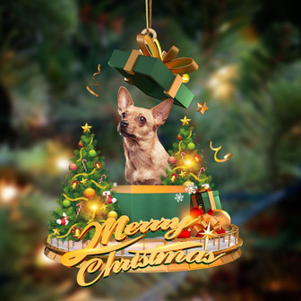 Chihuahua2-Christmas Gifts&dogs Hanging Ornament - Thegiftio UK