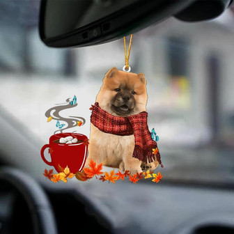 Chow Chow-Fall Chocolate-Two Sided Ornament - Thegiftio UK