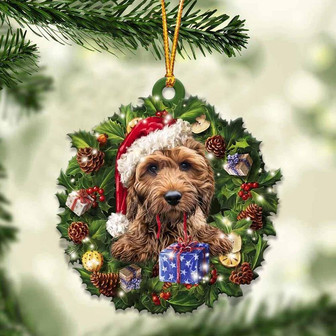 Cockapoo and Christmas gift for her gift for him gift for Cockapoo lover ornament - Thegiftio UK