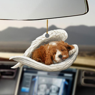 Cockapoo sleeping angel cockapoo lovers dog moms ornament - Thegiftio UK
