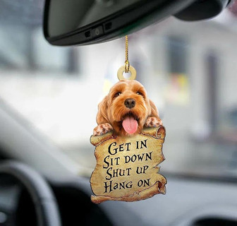 Cockapoo get in two sided ornament - Thegiftio UK