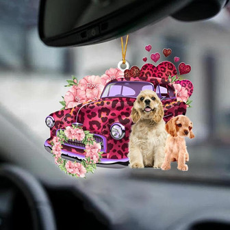 Cocker Spaniel-Make My Life-Two Sided Ornament - Thegiftio UK