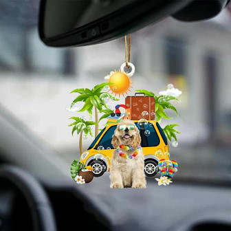 Cocker Spaniel-Nice Summer-Two Sided Ornament - Thegiftio UK