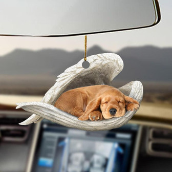 Cocker Spaniel sleeping angel Cocker Spaniel lovers ornament - Thegiftio UK