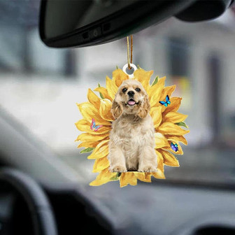 Cocker Spaniel-The Sunshine-Two Sided Ornament - Thegiftio UK