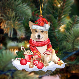 Corgi-Better Christmas Hanging Ornament - Thegiftio UK