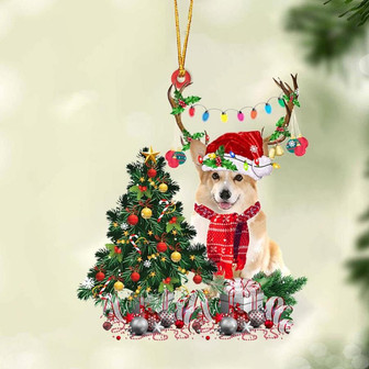 Corgi-Christmas Tree Gift Hanging Ornament - Thegiftio UK