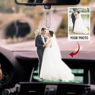 Custom Photo Ornament-Married-Valentine - Thegiftio UK