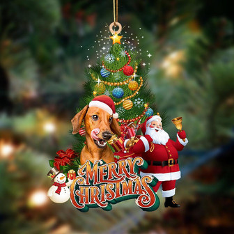 Dachshund 14-Christmas Tree&Dog Hanging Ornament - Thegiftio UK