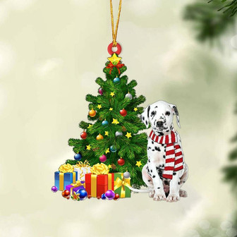 Dalmatian 1-Christmas Star Hanging Ornament - Thegiftio UK