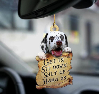 Dalmatian get in dalmatian lover dog mom two sided ornament - Thegiftio UK