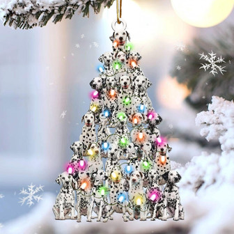 Dalmatian lovely tree gift for dalmatian lover gift for dog mom ornament - Thegiftio UK