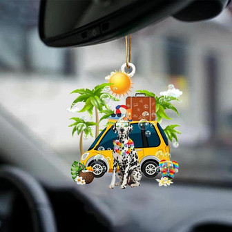 Dalmatian-Nice Summer-Two Sided Ornament - Thegiftio UK