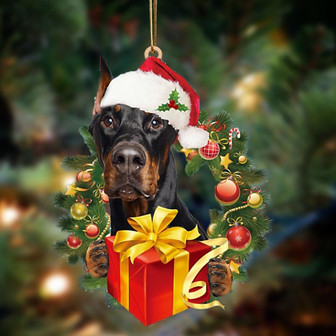Doberman-Dogs give gifts Hanging Ornament - Thegiftio