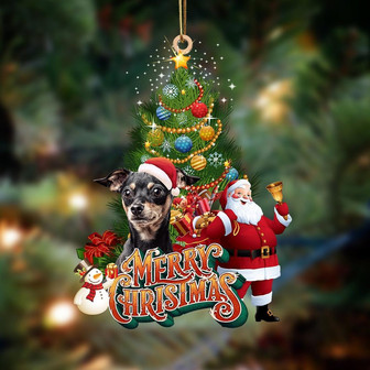 DOBERMANN-Christmas Tree&Dog Hanging Ornament - Thegiftio UK