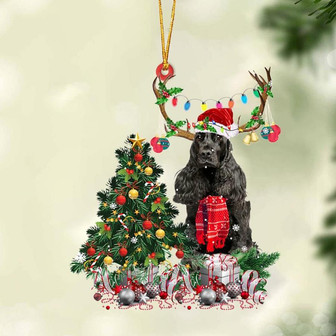 English Cocker Spaniel 1-Christmas Tree Gift Hanging Ornament - Thegiftio UK