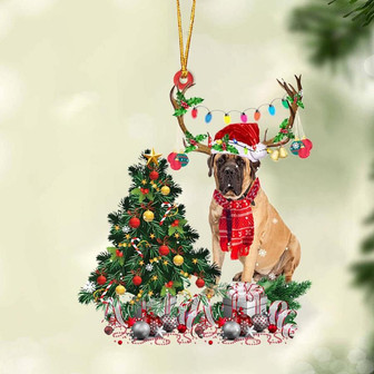 English Mastiff 1-Christmas Tree Gift Hanging Ornament - Thegiftio UK