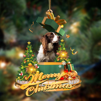 English Springer Spaniel-Christmas Gifts&dogs Hanging Ornament - Thegiftio UK