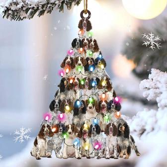 English springer spaniel lovely tree gift for english springer spaniel lover gift for dog mom ornament - Thegiftio UK