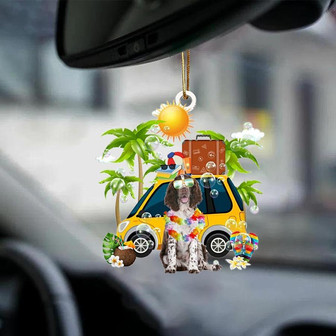 English Springer Spaniel-Nice Summer-Two Sided Ornament - Thegiftio UK