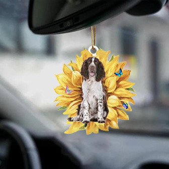 English Springer Spaniel-The Sunshine-Two Sided Ornament - Thegiftio UK