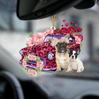 French Bulldog-Make My Life-Two Sided Ornament - Thegiftio UK